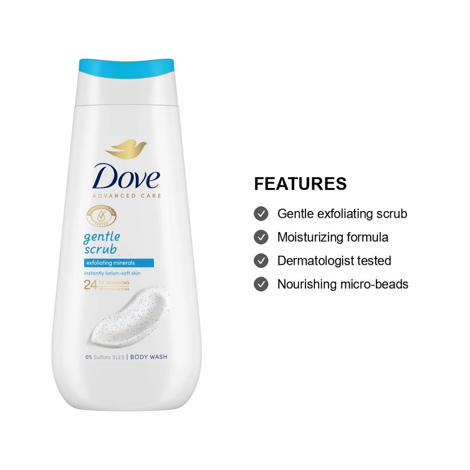 Advanced Care Gentle Scrub Body Wash