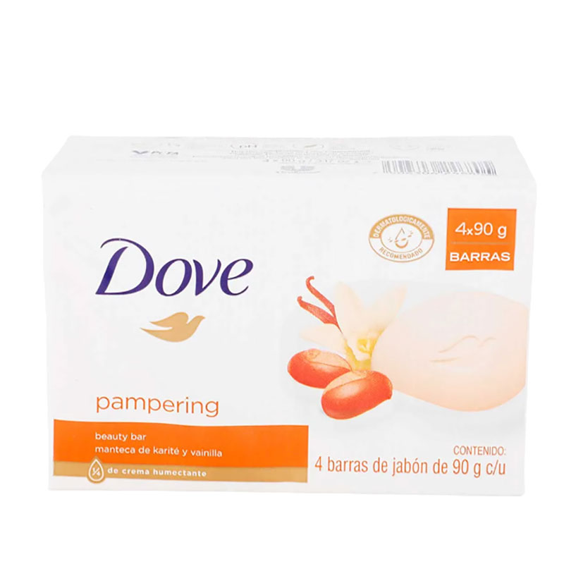 Dove Pampering Beauty Cream 3 In 1 Bar With Shea Butter And Vanilla