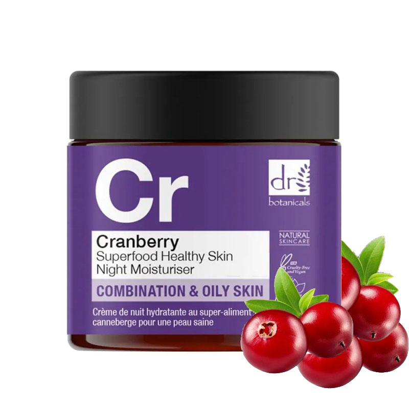 Cr Cranberry Superfood Healthy Skin Night Moisturiser
