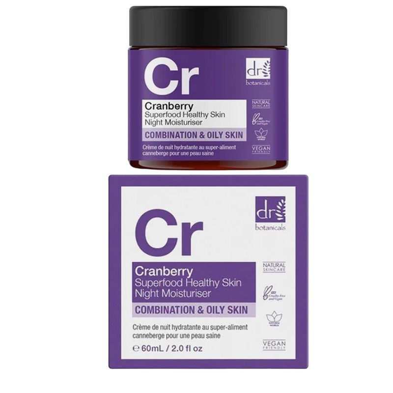 Cr Cranberry Superfood Healthy Skin Night Moisturiser