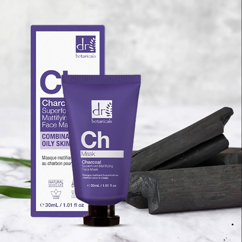 Ch Charcoal Superfood Mattifying Face Mask