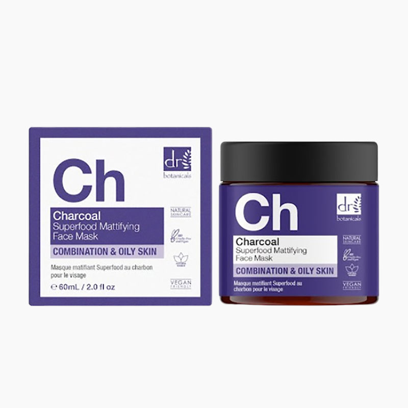 Ch Charcoal Superfood Mattifying Face Mask
