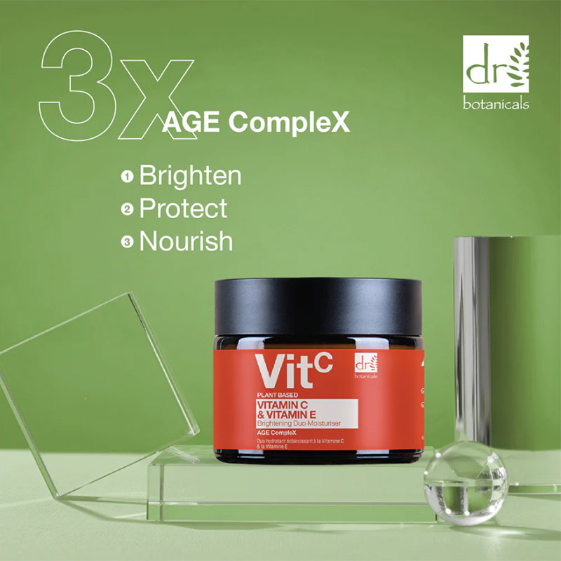 Vit C Plant Based Vitamin C And Vitamin E Brightening Duo Moisturiser