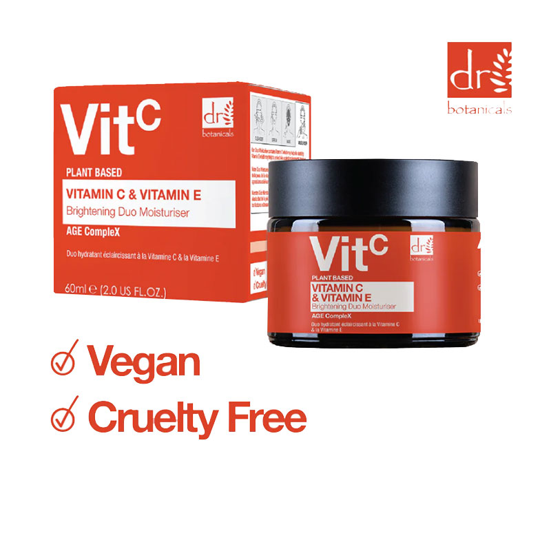 Vit C Plant Based Vitamin C And Vitamin E Brightening Duo Moisturiser