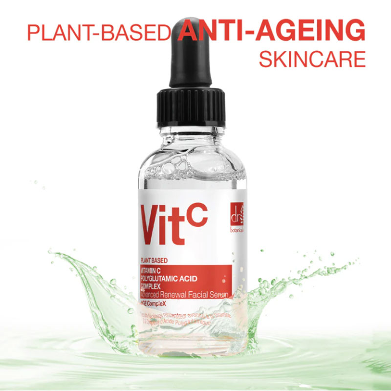 Vit C Plant Based Polyglutamic Acid Advanced Renewal Facial Serum