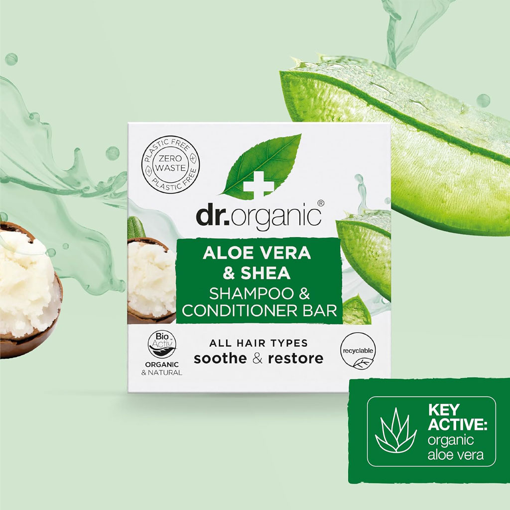 Aloe Vera And Shea Soothe And Restore Shampoo Conditioner Bar