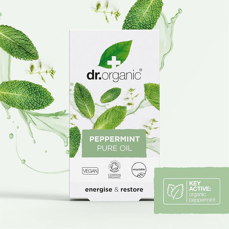 Organic Energise And Restore Peppermint Oil