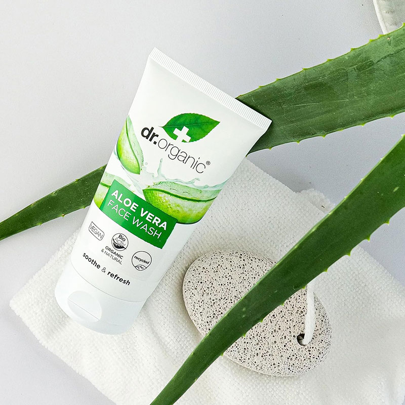 Organic Aloe Vera Face Wash