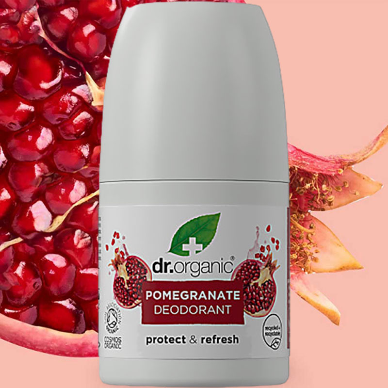 Bioactive Skincare Organic Pomegranate Deodorant Roll On