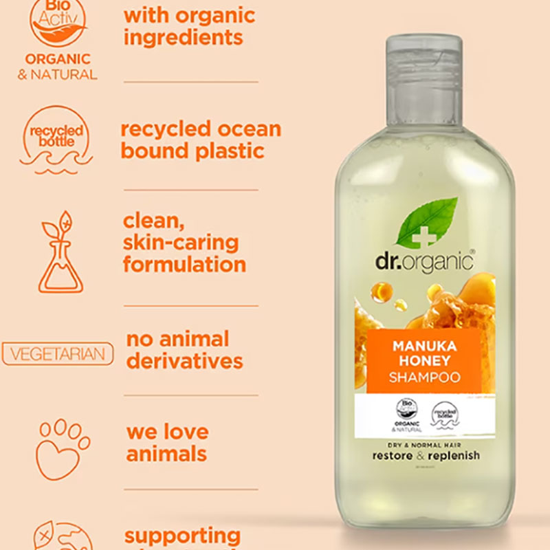Organic Restore And Replenish Manuka Honey Shampoo