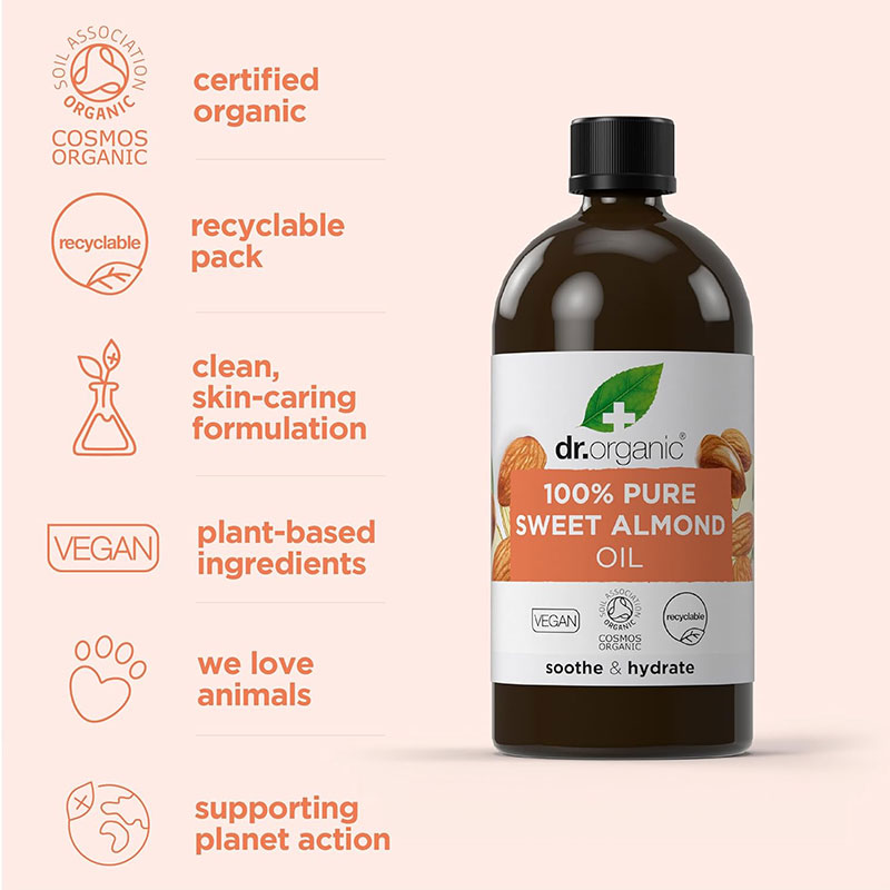 Soothe And Hydrate Pure Sweet Almond Oil