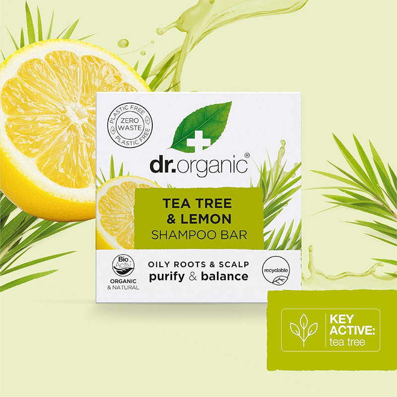 Organic Tea Tree And Lemon Shampoo Bar