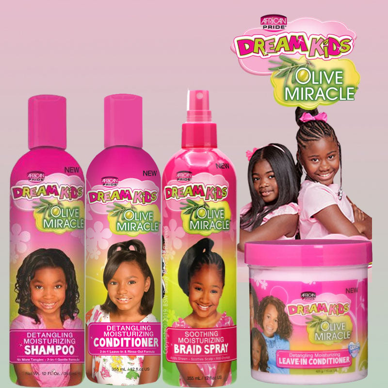 Dream Kids Detangling Wash Day Bundle