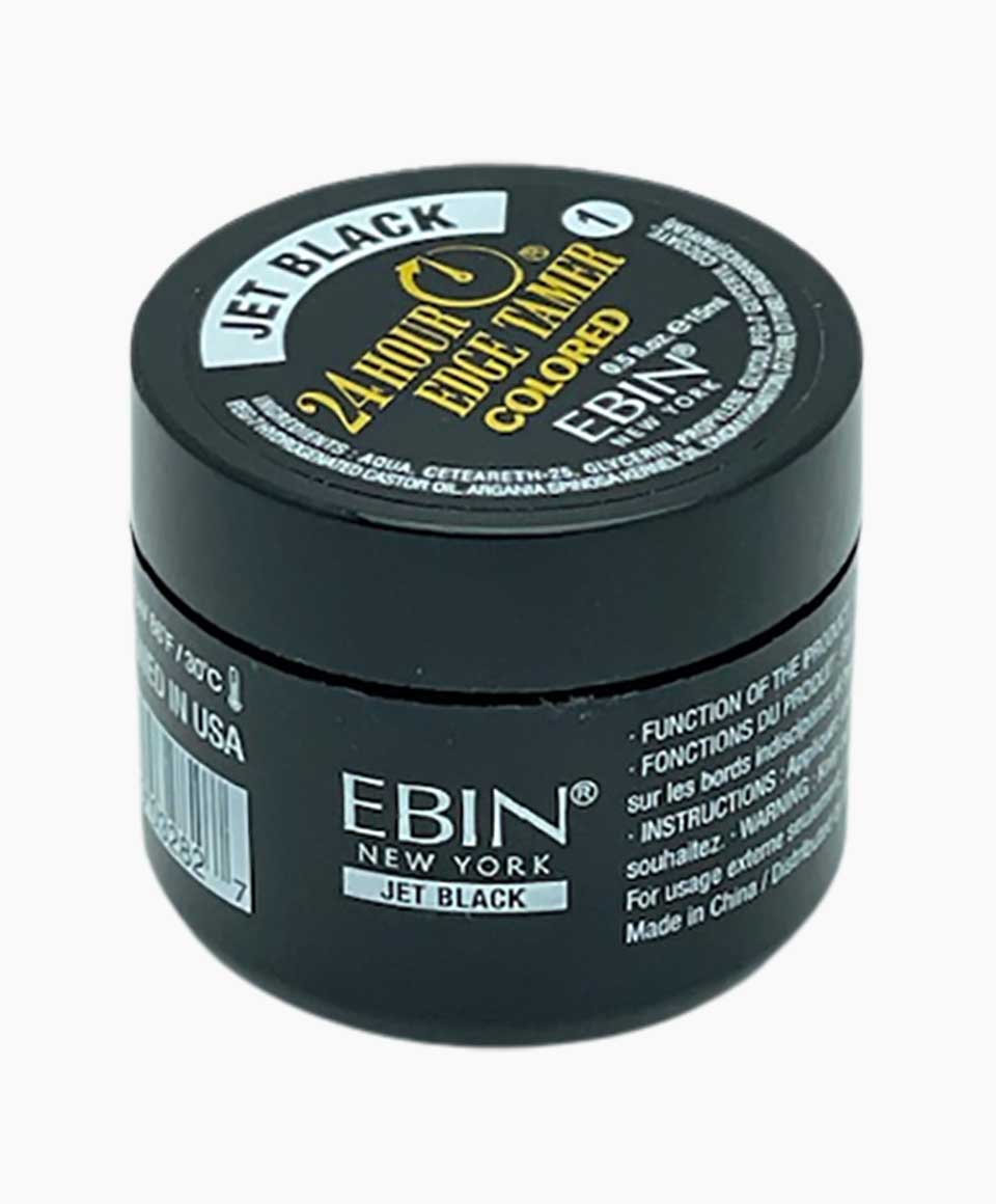 EBIN New York 24 Hour Edge Tamer Jet Black