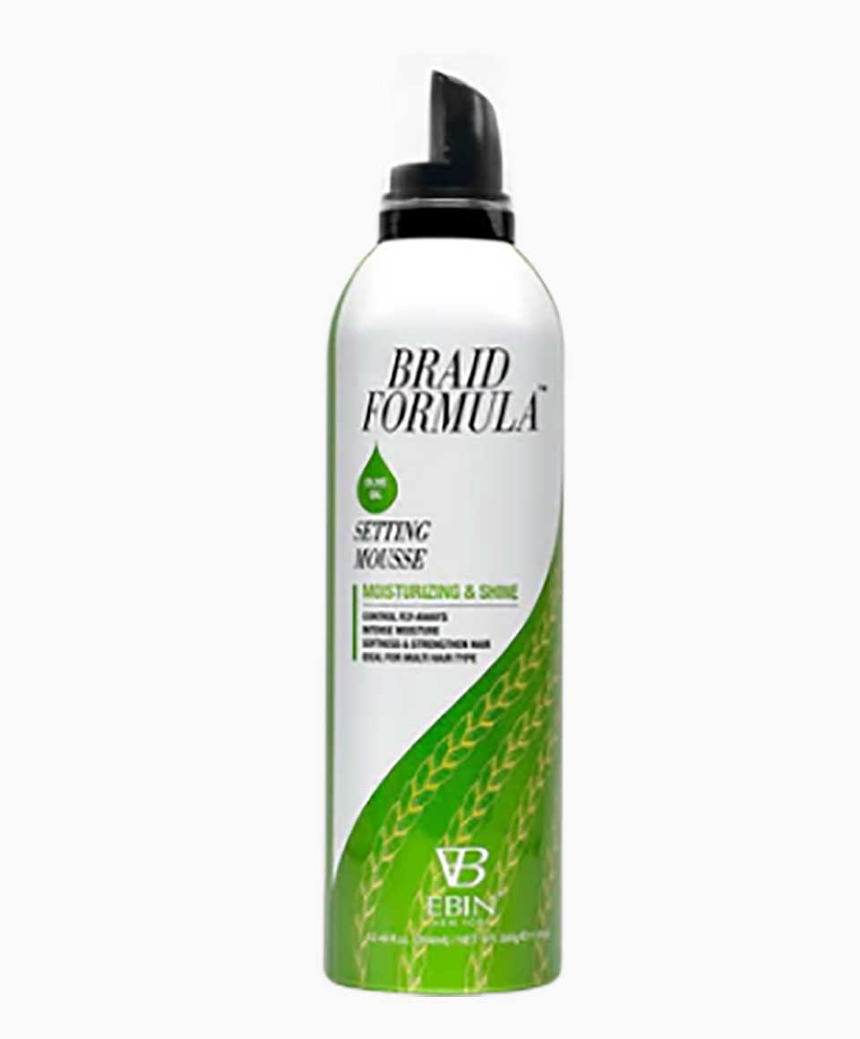 Braid Formula Setting Mousse With Olive Oil