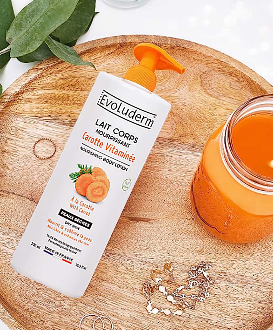 Evoluderm Nourishing Body Lotion With Carrot