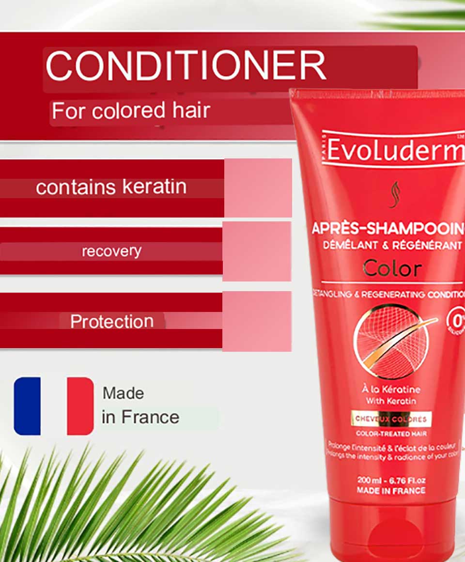 Evoluderm Detangling And Regenerating Color Conditioner