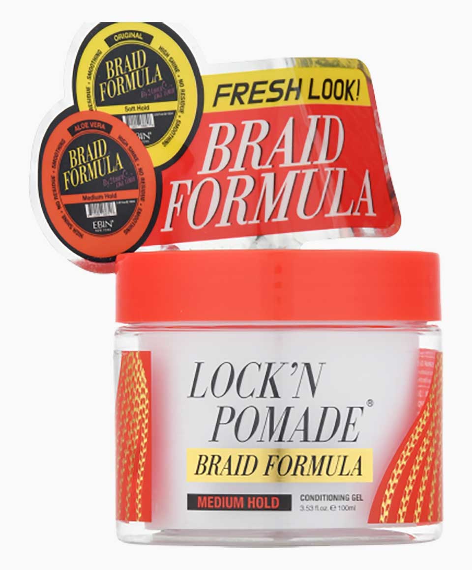 EBIN New York Lockin Pomade Braid Formula Medium Hold