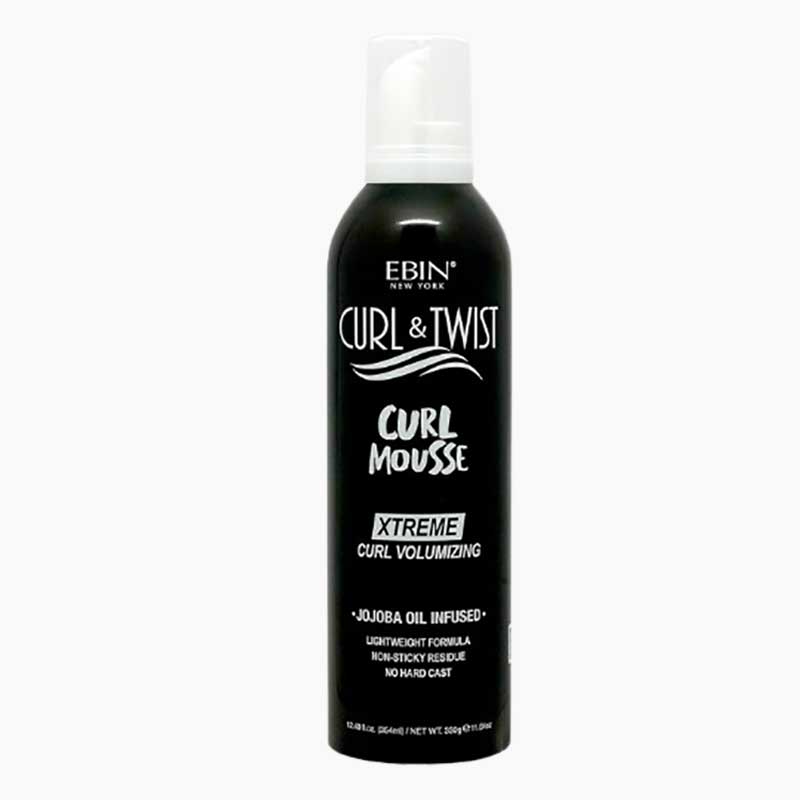 Curl And Twist Xtreme Curl Volumizing Curl Mousse