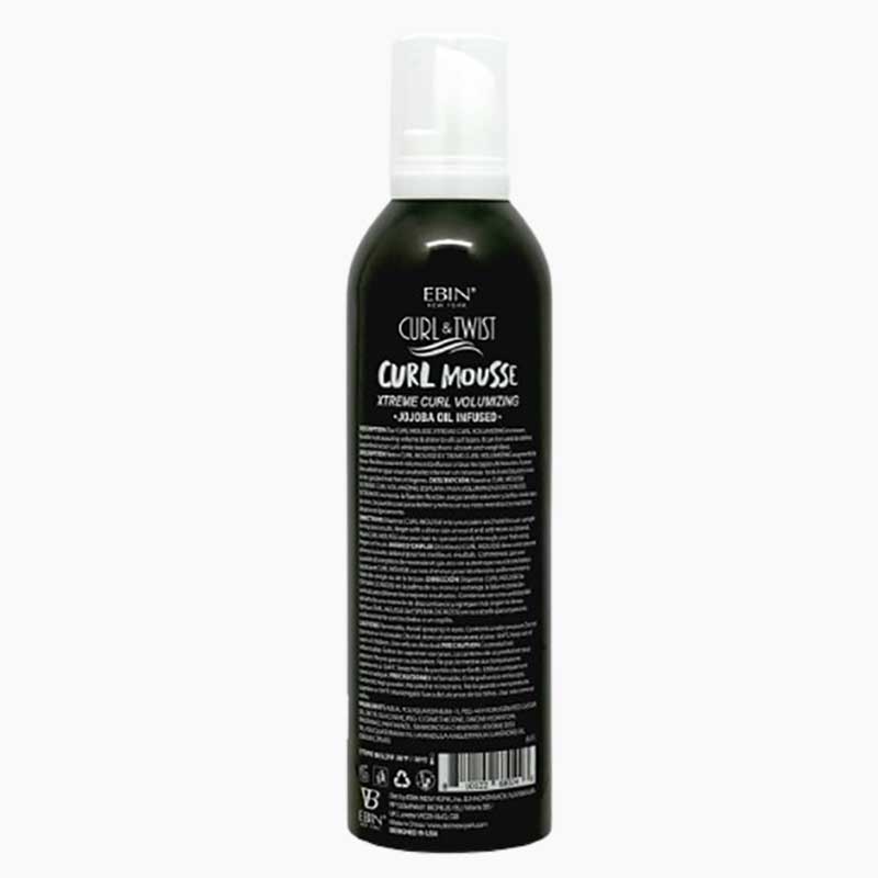 Curl And Twist Xtreme Curl Volumizing Curl Mousse