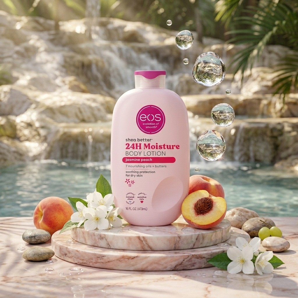 Shea Better 24H Moisture Jasmine Peach Body Lotion