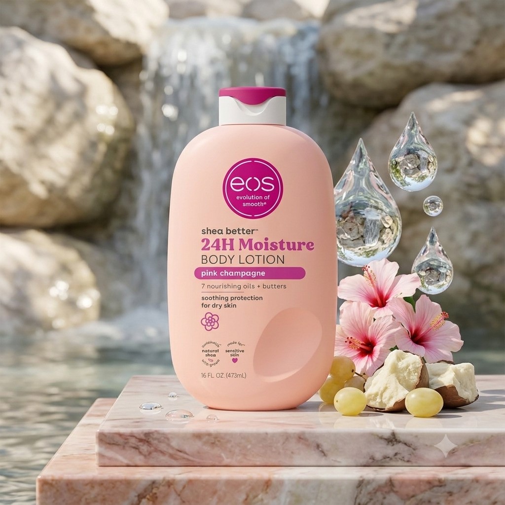 Shea Better 24H Moisture Pink Champagne Body Lotion