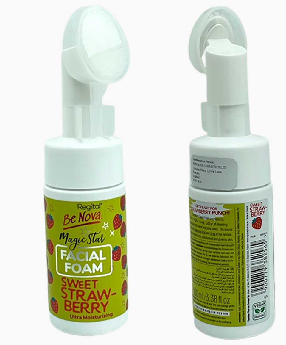 Regital Be Nova Magic Star Sweet Strawberry Facial Foam