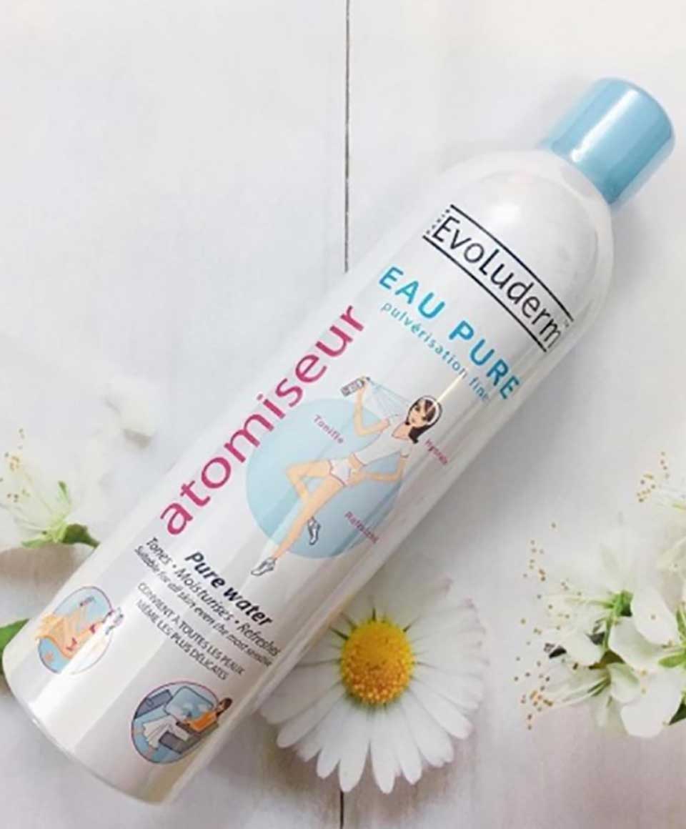 Evoluderm Pure Water Atomizer Spray Evoluderm Pak Cosm