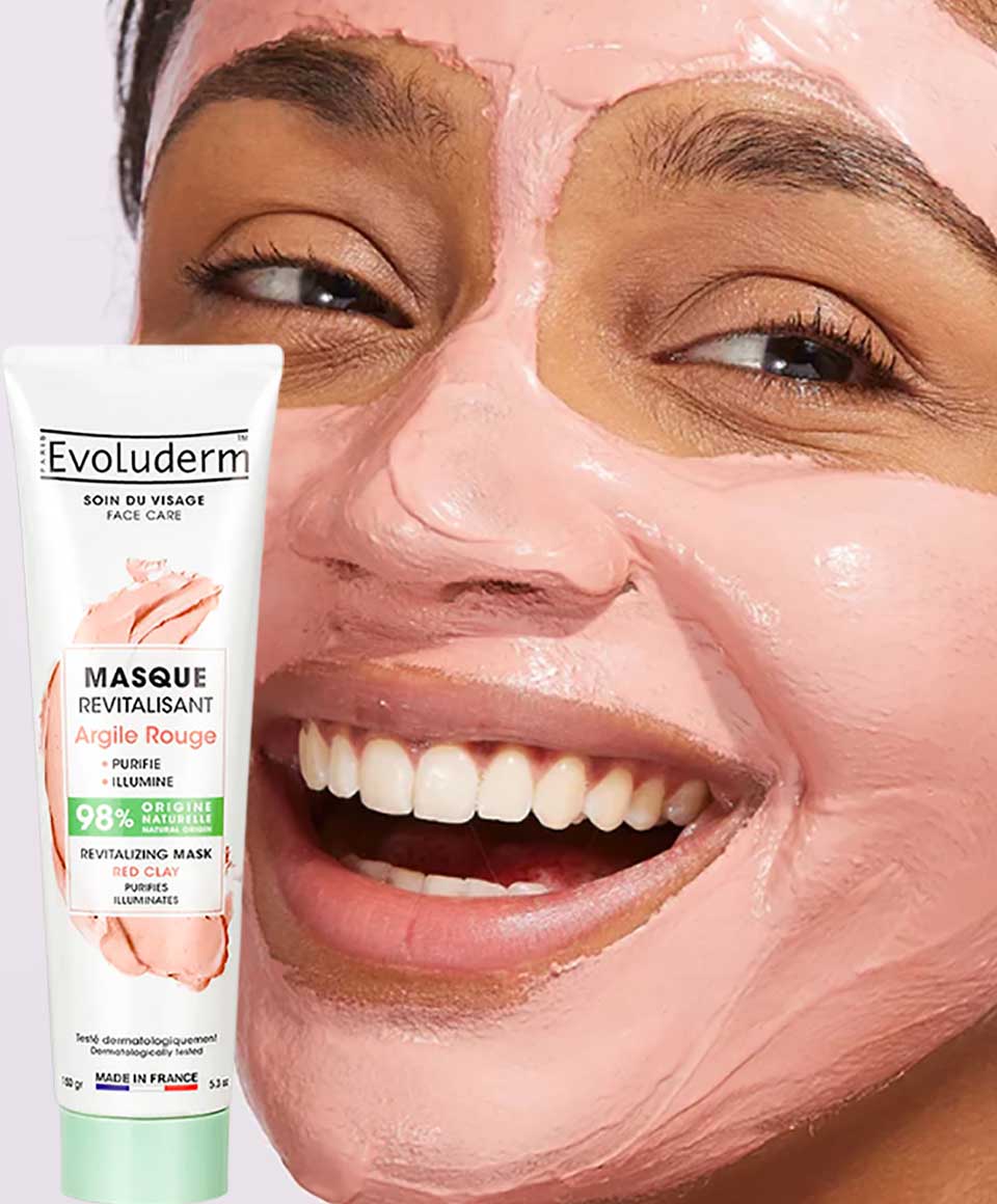 Evoluderm Revitalizing Mask With Red Clay
