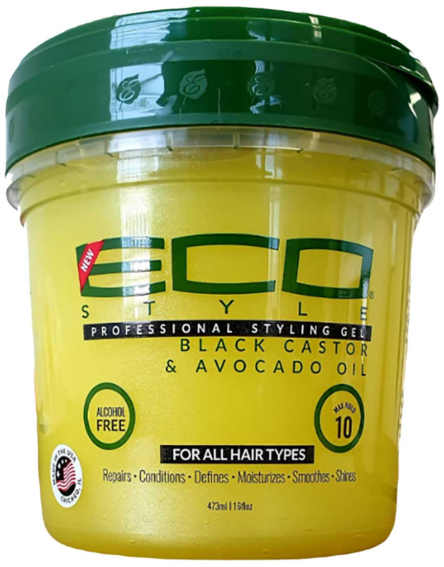 Eco Styler Black Castor And Avocado Oil Gel