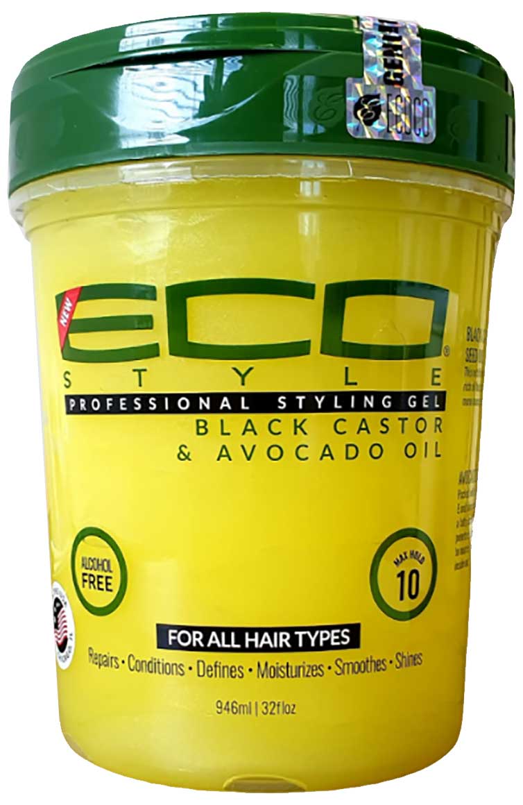 Eco Styler Black Castor And Avocado Oil Gel