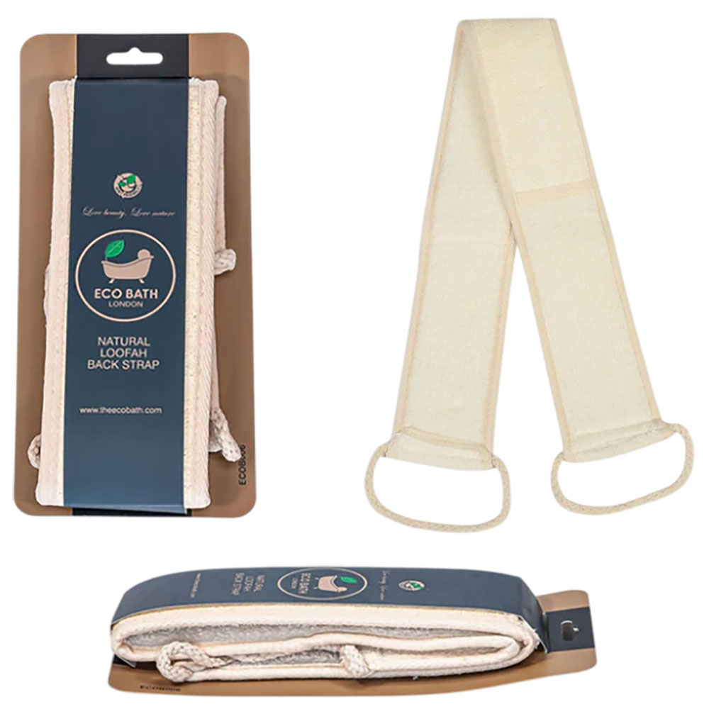 Natural Loofah Back Strap