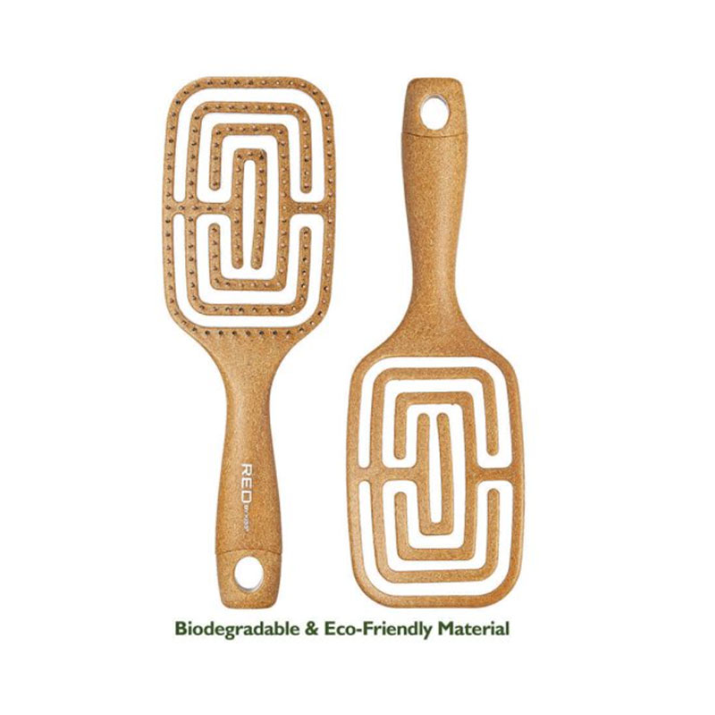 Eco Plant Fiber Square Vent Brush HH86