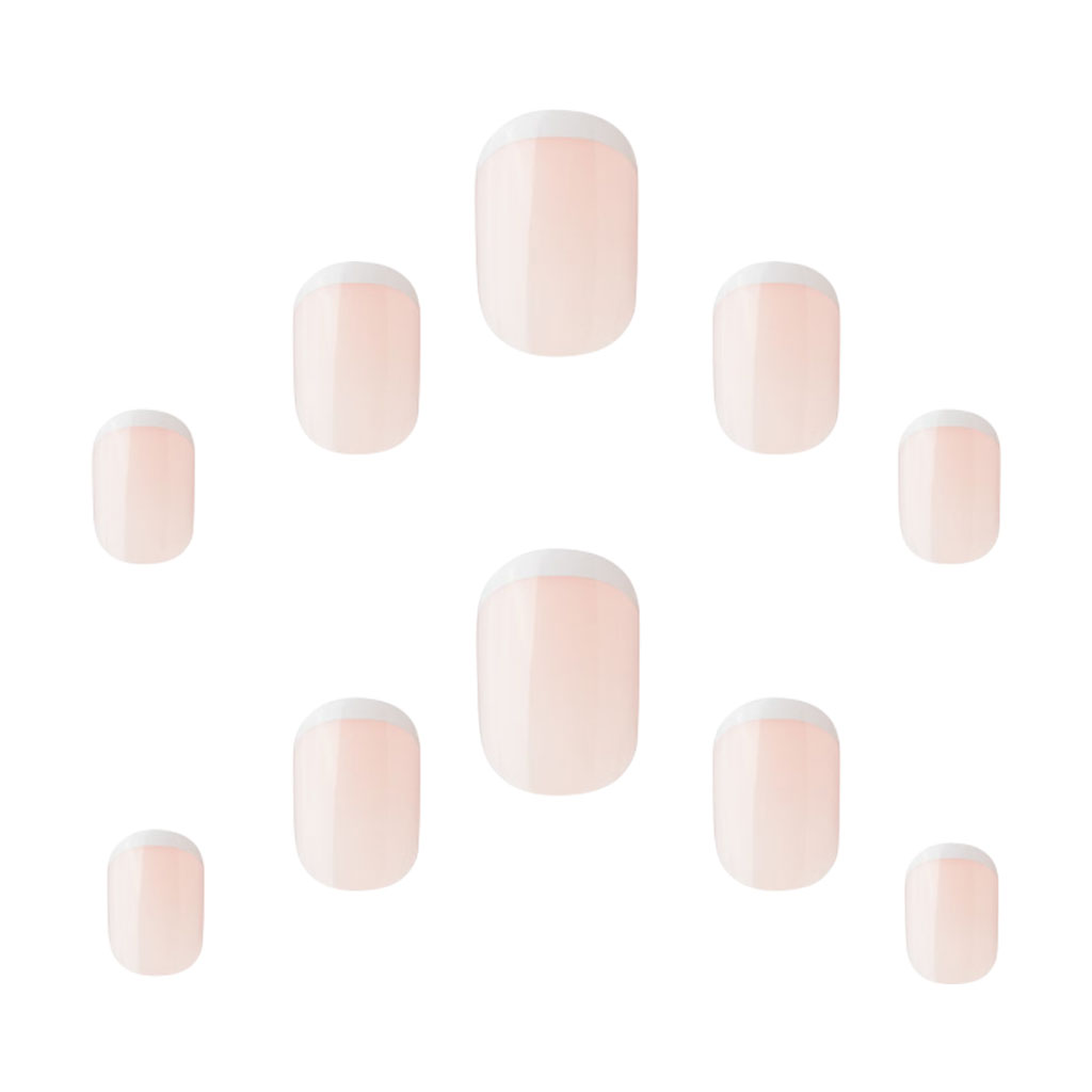 Elegant Touch French 114 Nail With Glue