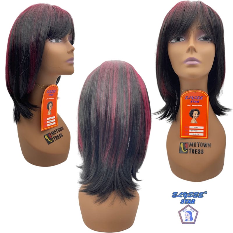 Elysee Star Synthetic Gzifa Wig