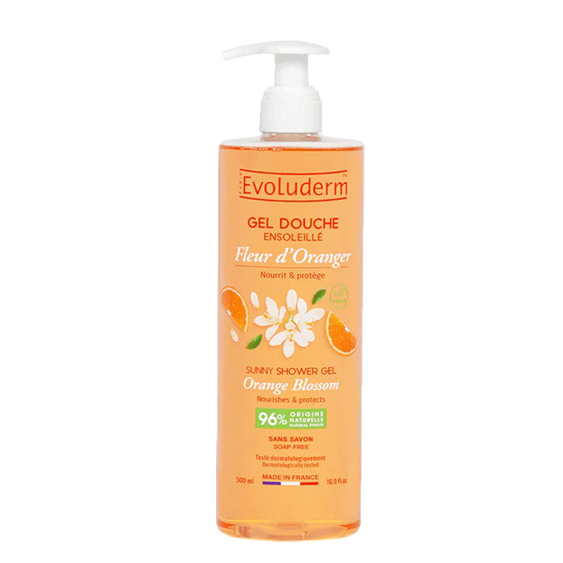 Evoluderm Orange Blossom Shower Gel