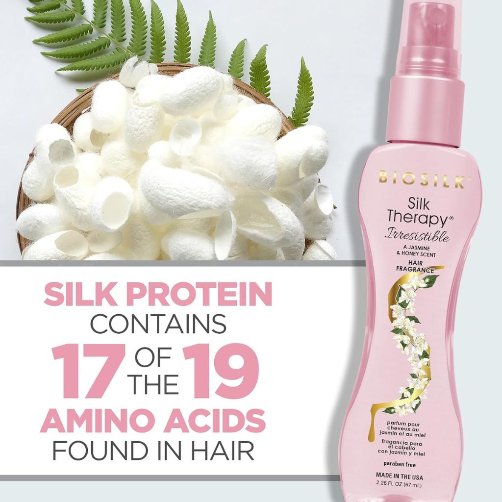 Biosilk Silk Therapy Irresistible A Jasmine And Honey Scent Hair Fragrance