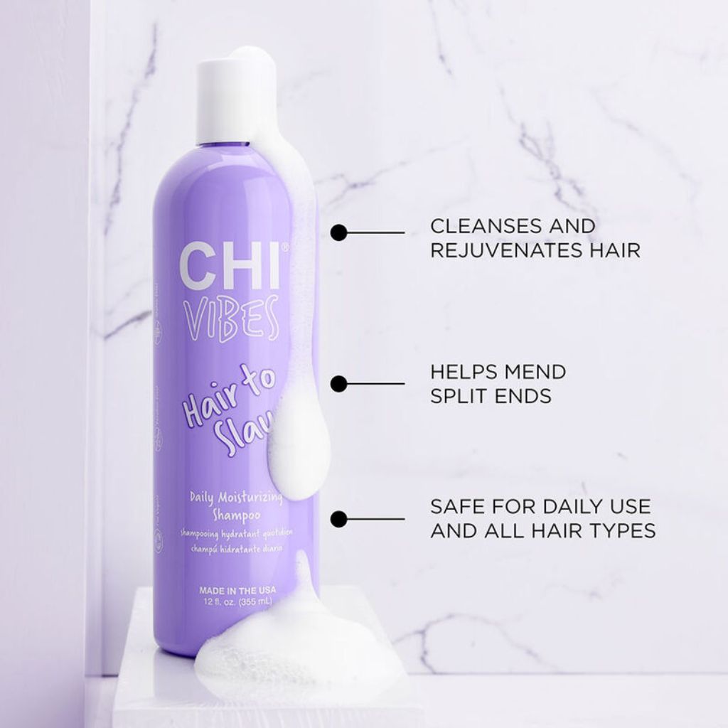 CHI Vibes Hair To Slay Daily Moisturizing Shampoo