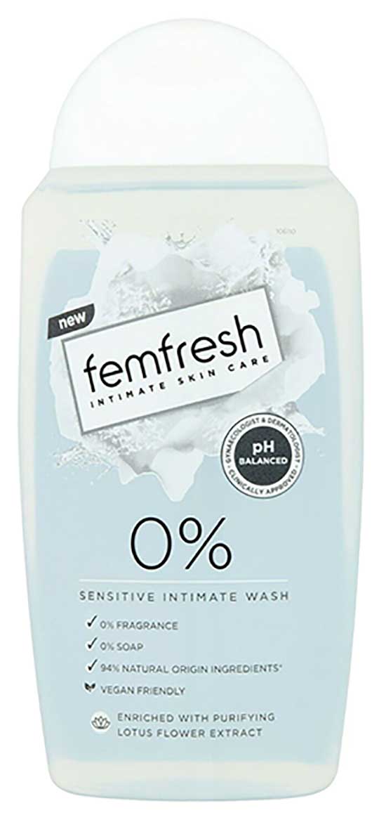 Femfresh Intimate Skin Care Zero Percent Sensitive Intimate Wash
