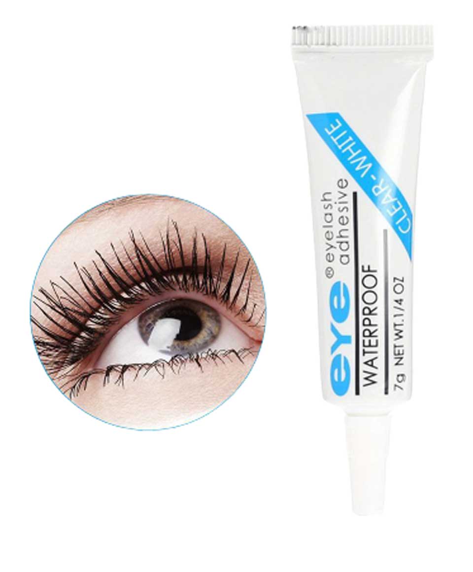 Eye Eyelash Adhesive Clear White