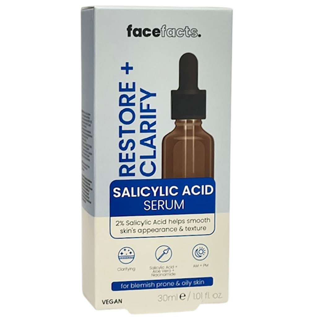 Face Facts Restore And Clarify Salicylic Acid Serum