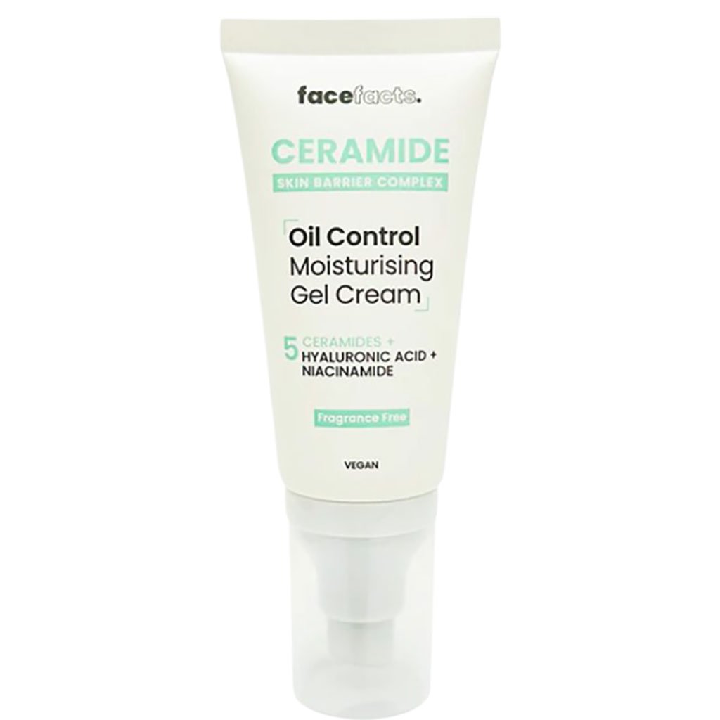 Face Facts 5 Ceramide Oil Control Moisturising Gel Cream