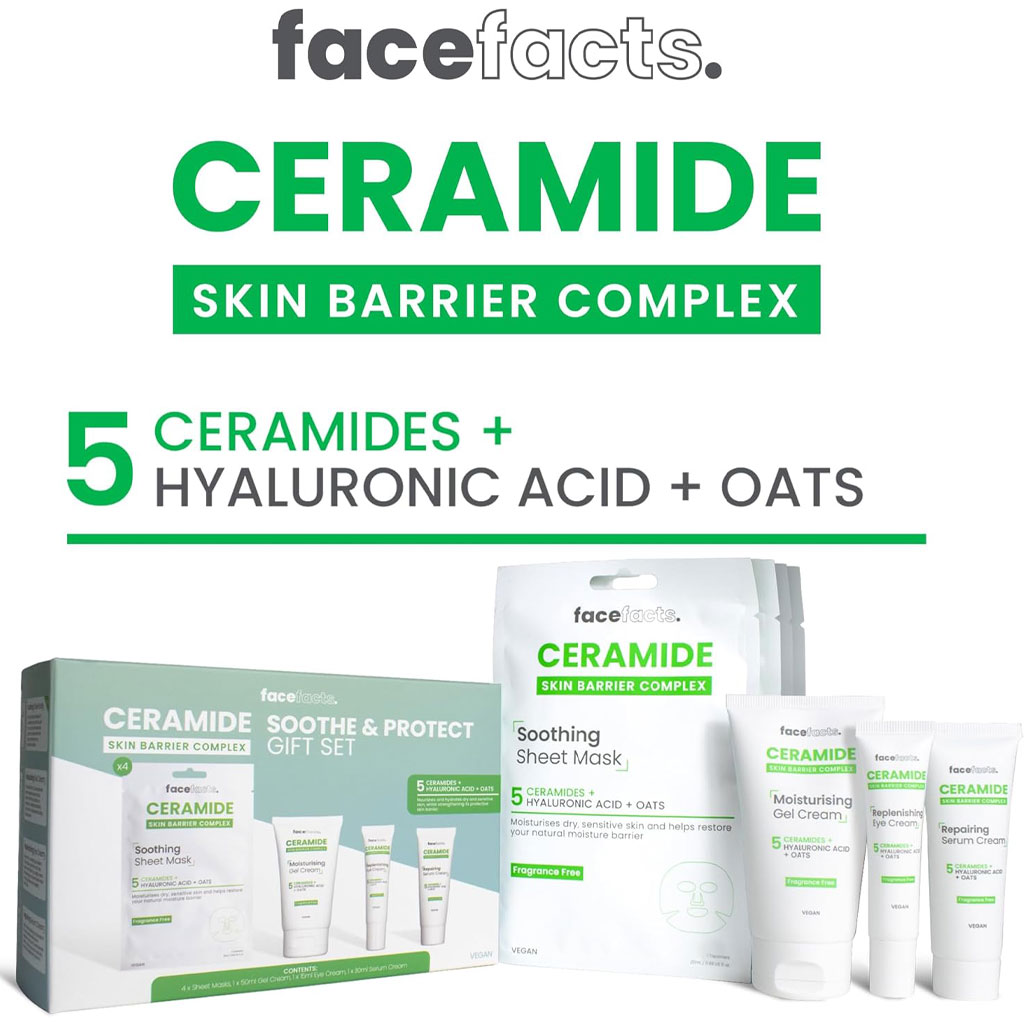 Face Facts 5 Ceramide Soothe And Protect Gift Set