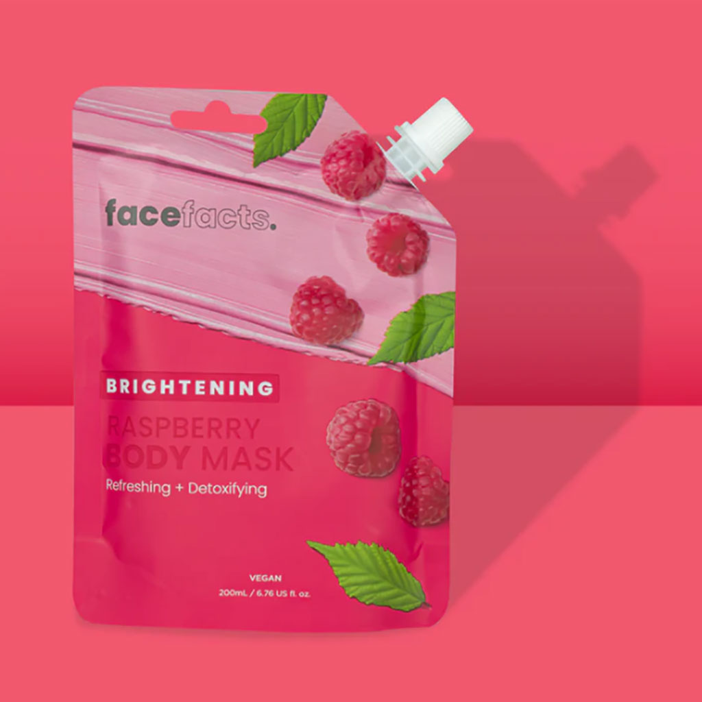 Face Facts Brightening Raspberry Body Mask