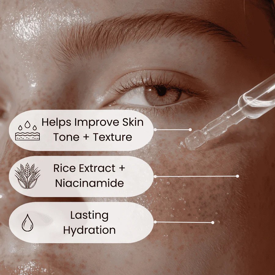 Rice Extract Balancing Rice Serum