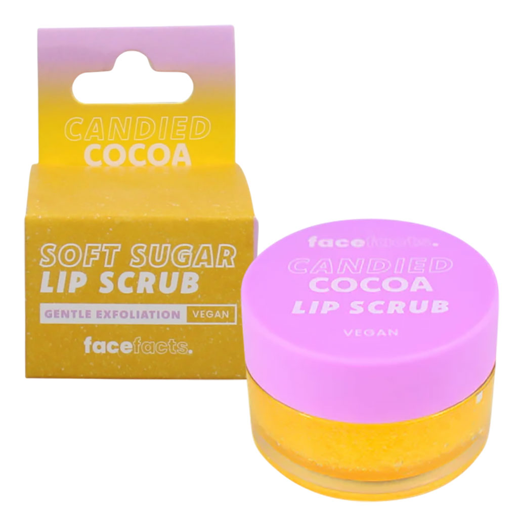 Face Facts Soft Sugar Lip Scrub Candied Cocoa