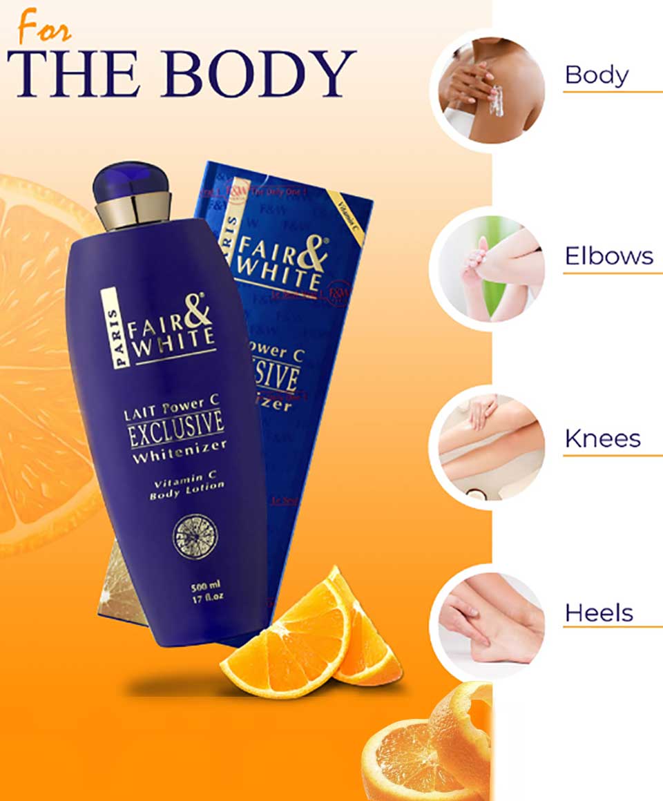 Fair & White Body Lotion With Vitamin C