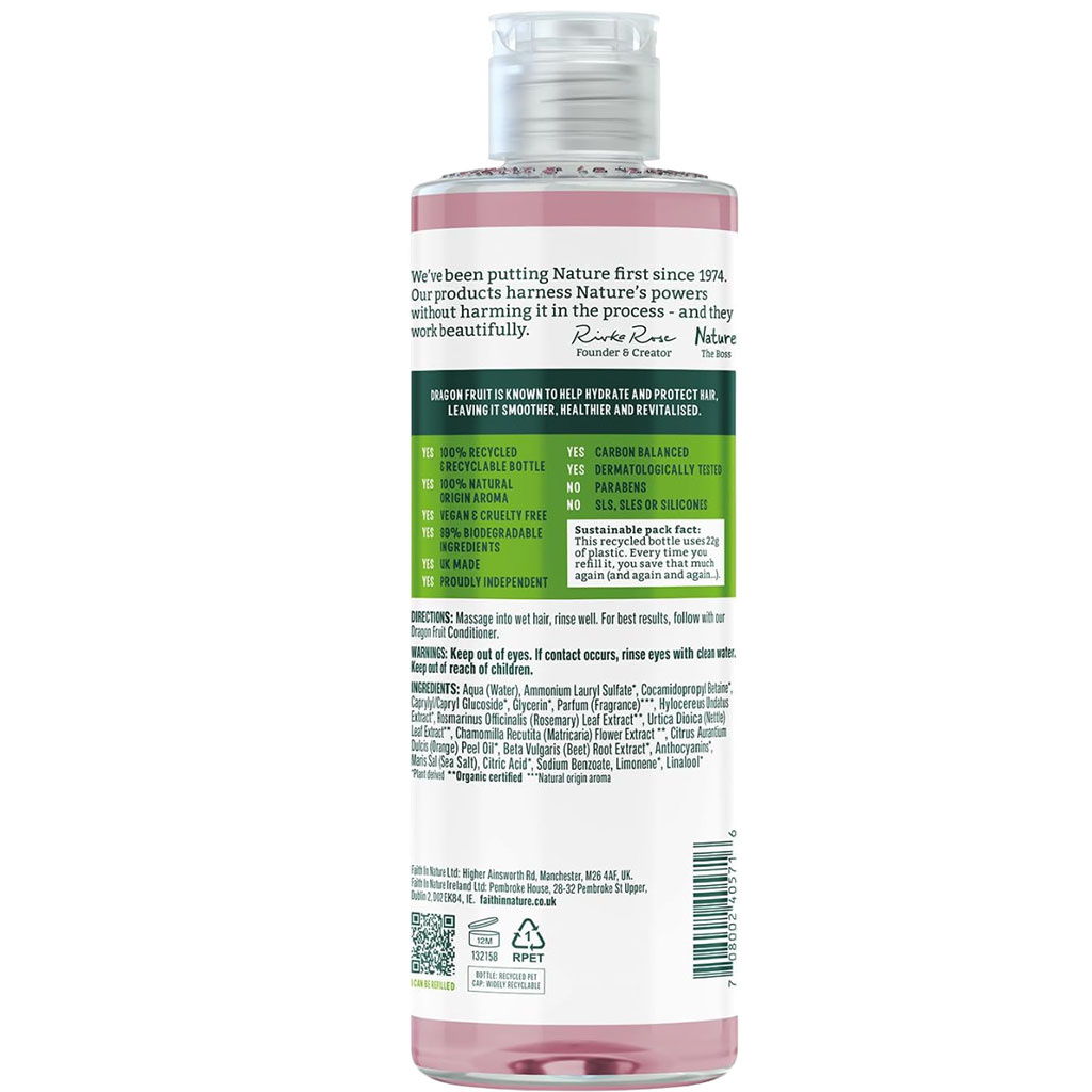 Dragon Fruit Revitalising Shampoo For Oily Hair And Scalp
