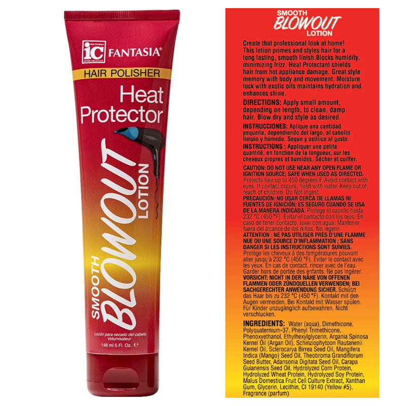 Ic Fantasia Heat Protector Smooth Blow Out Lotion