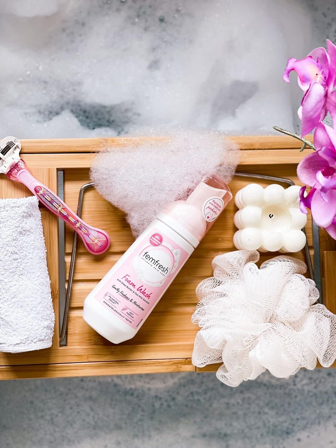 Foam Wash Shea Butter And Oat Milk Extracts